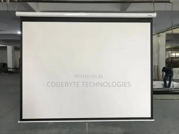Lightwave Eps 400e Electric Projector Screen 400cm X 400cm - main view