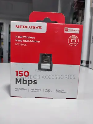 Mercusys Mw150us - Wireless Wifi Nano Usb Adapter 150mbps.