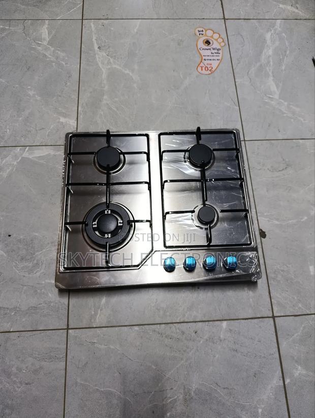 Bolesi Hob 60*70 Stainless Steel With Wok – Hob-H59-46016