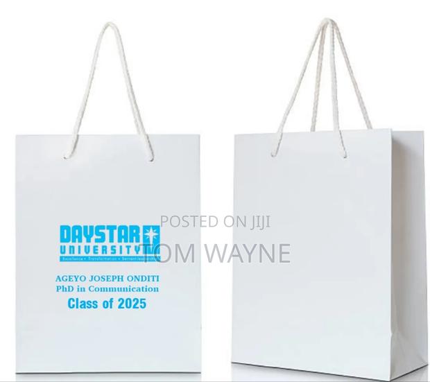 A4 Gift Bags Branded With Your Customized Artwork - main view