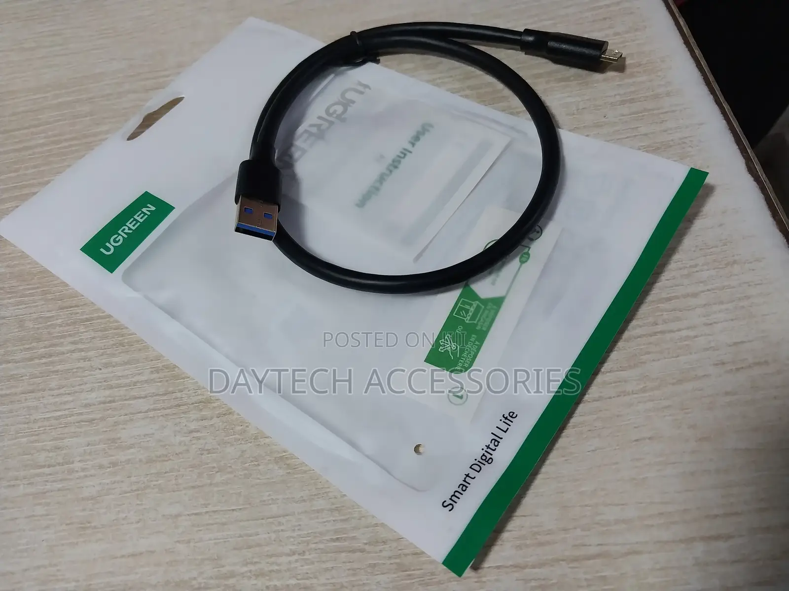 Ugreen Usb 3.0 Type a to Micro Usb B Cable, Hard Drive Cable