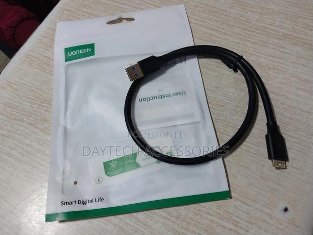 Ugreen Usb 3.0 Type a to Micro Usb B Cable, Hard Drive Cable - thumbnail 3