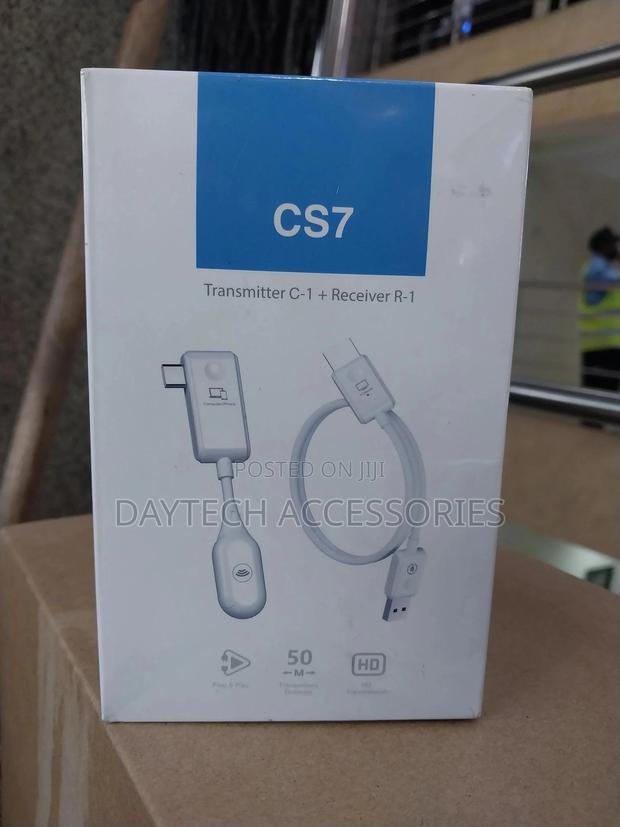 Type-C Cs7 Wireless Hdmi Transmitter Receiver Screen Adapter Cable. - main view