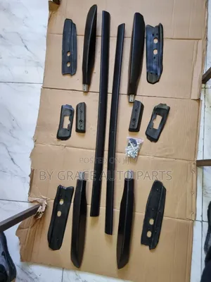 Black Universal Roof Rails