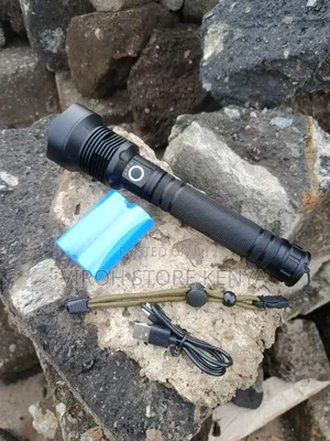 Tactical Led Flashlight P90 Torch 3000lumens Rechargeable Police Torch
