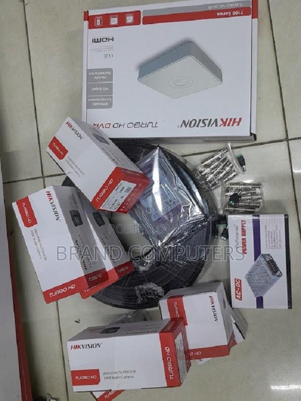 Eight Full Kit 8 Channel Hikvision With 8 CCTV Cameras