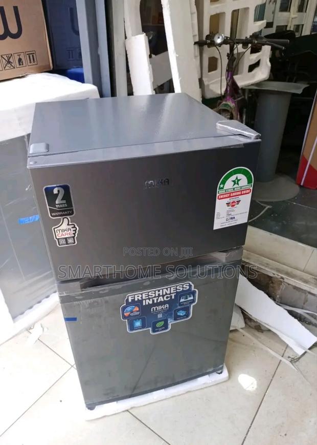 Fridge, Mika 86l Double Door Mini Fridge