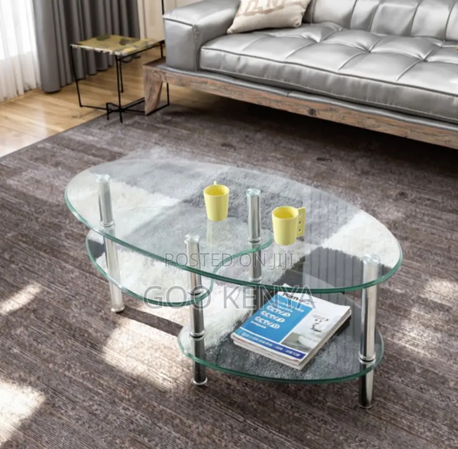 Home Table; Thick Tempered Glass Table Top for Kitchen With Edges