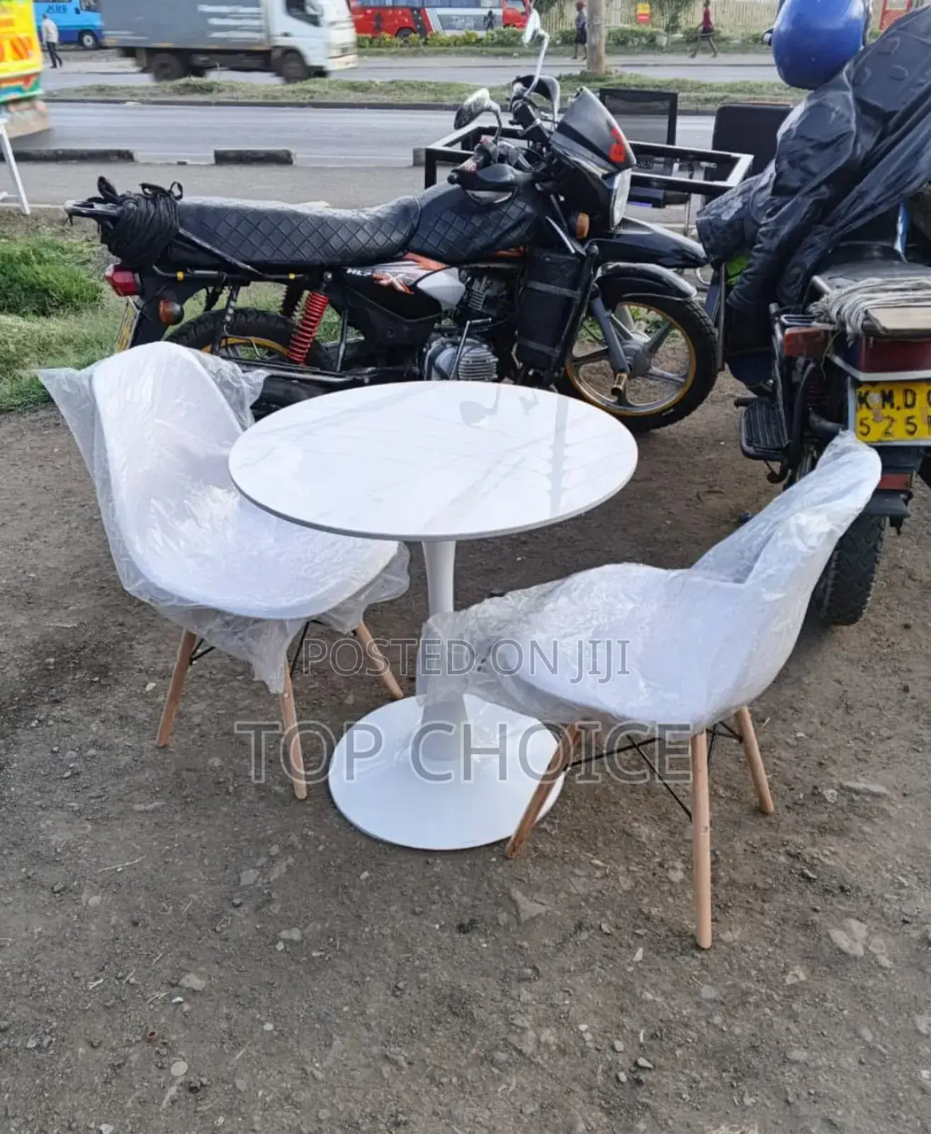 Round Table and Chairs
