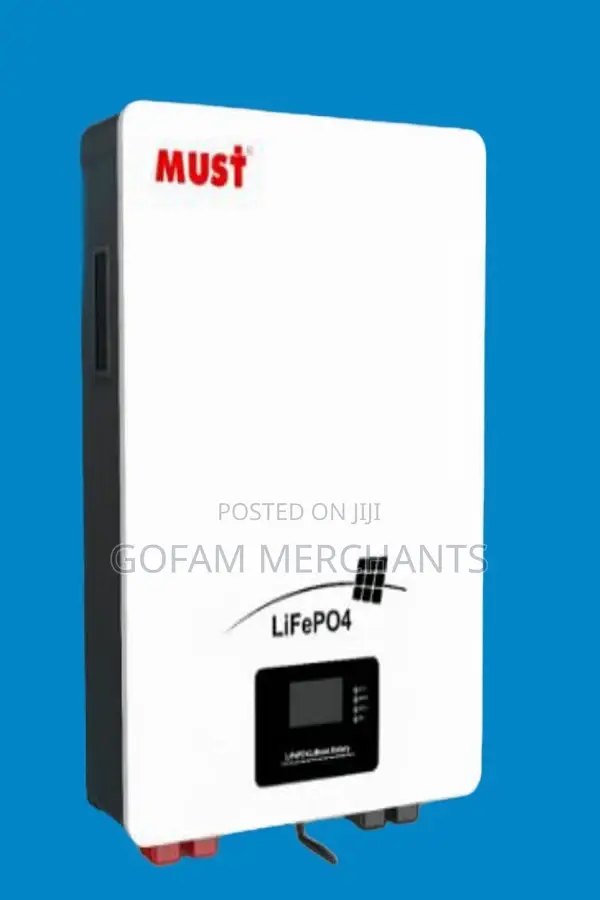 Must 5.12kwh 100ah 51.2v Lithium Ion Battery Lp16-48100