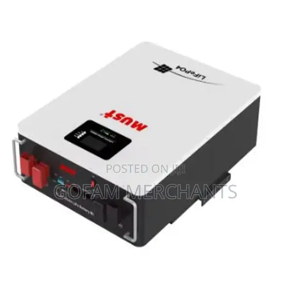 Must 5.12kwh 100ah 51.2v Lithium Ion Battery Lp16-48100