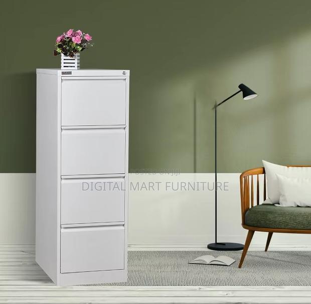 Portable 4 Sections Steel File Cabinet - main view