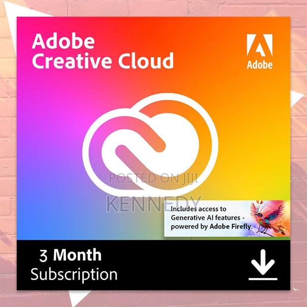 Adobe Creative Cloud Pro - 3 Month Subscription Key - main view