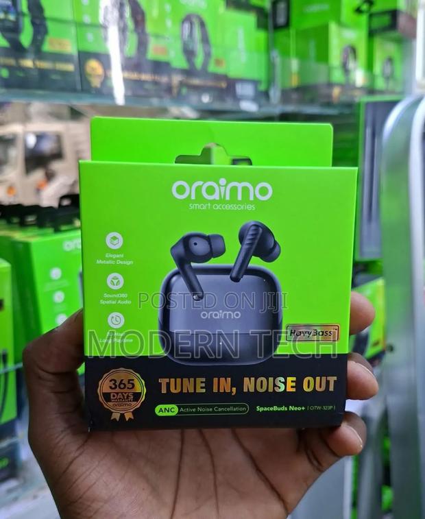 Oraimo Spacebuds Neo+ Anc Spatial Audio True Wireless Earphones - main view