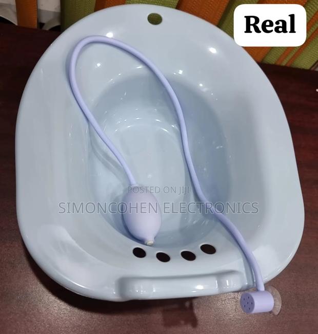 Postpartum Sitz Bath Basin And Hand Pump - thumbnail 3