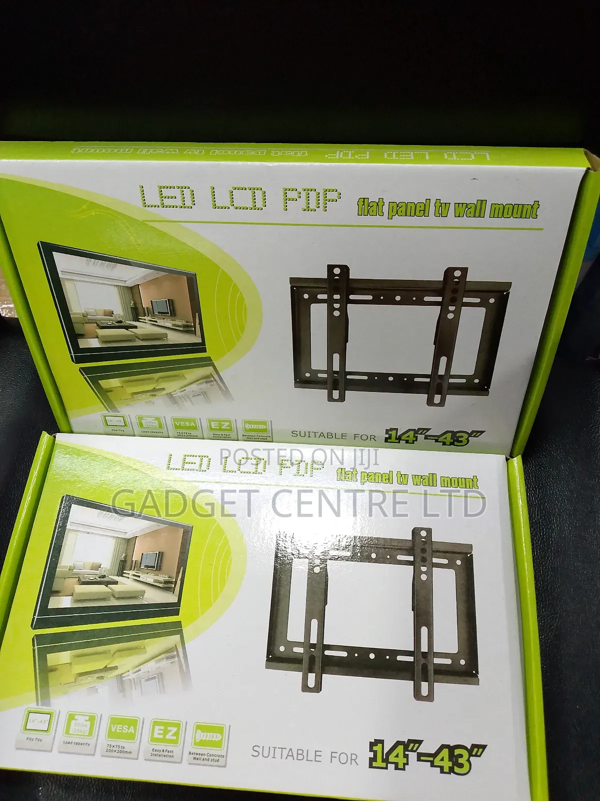 Original Flat Panel Tv Wall Mount Upto 43inches