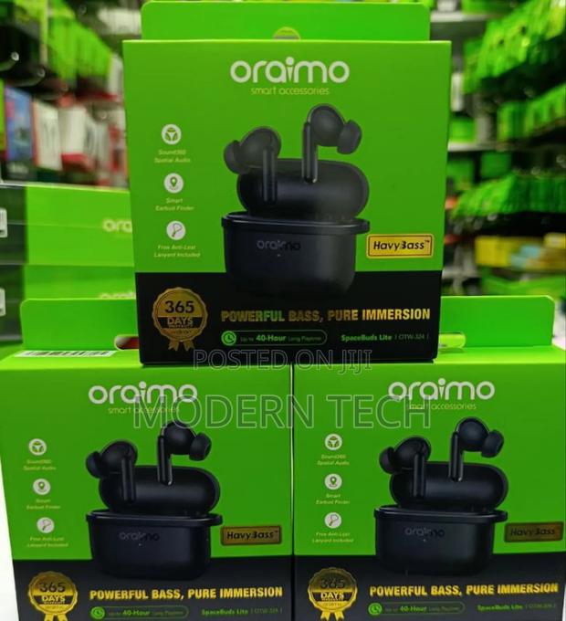 Oraimo Spacebuds Lite Sound360 Anti-Lost Earbuds