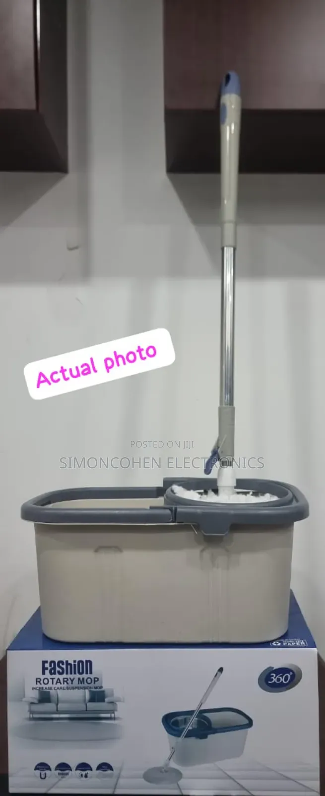 Fashion Rotary Mop With 17l Bucket