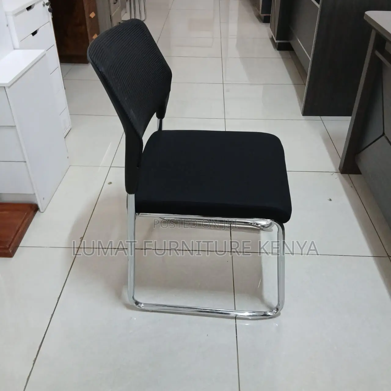 Mesh Strong Chrome Visitors Seat