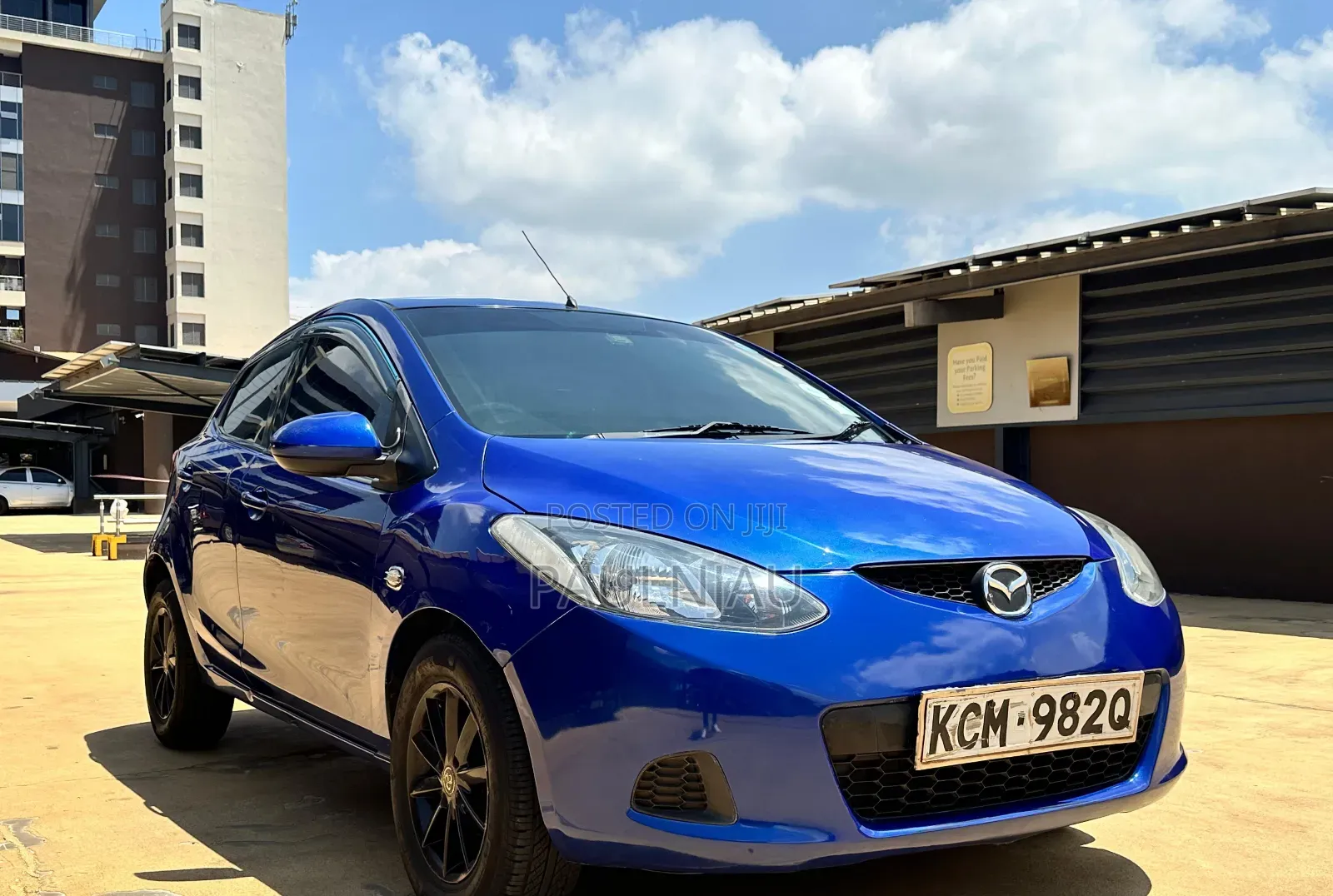 Mazda Demio 2010 Blue