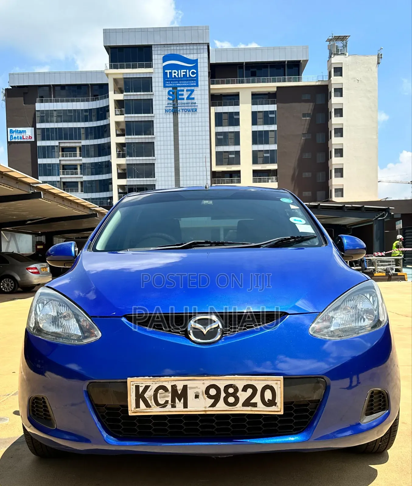 Mazda Demio 2010 Blue