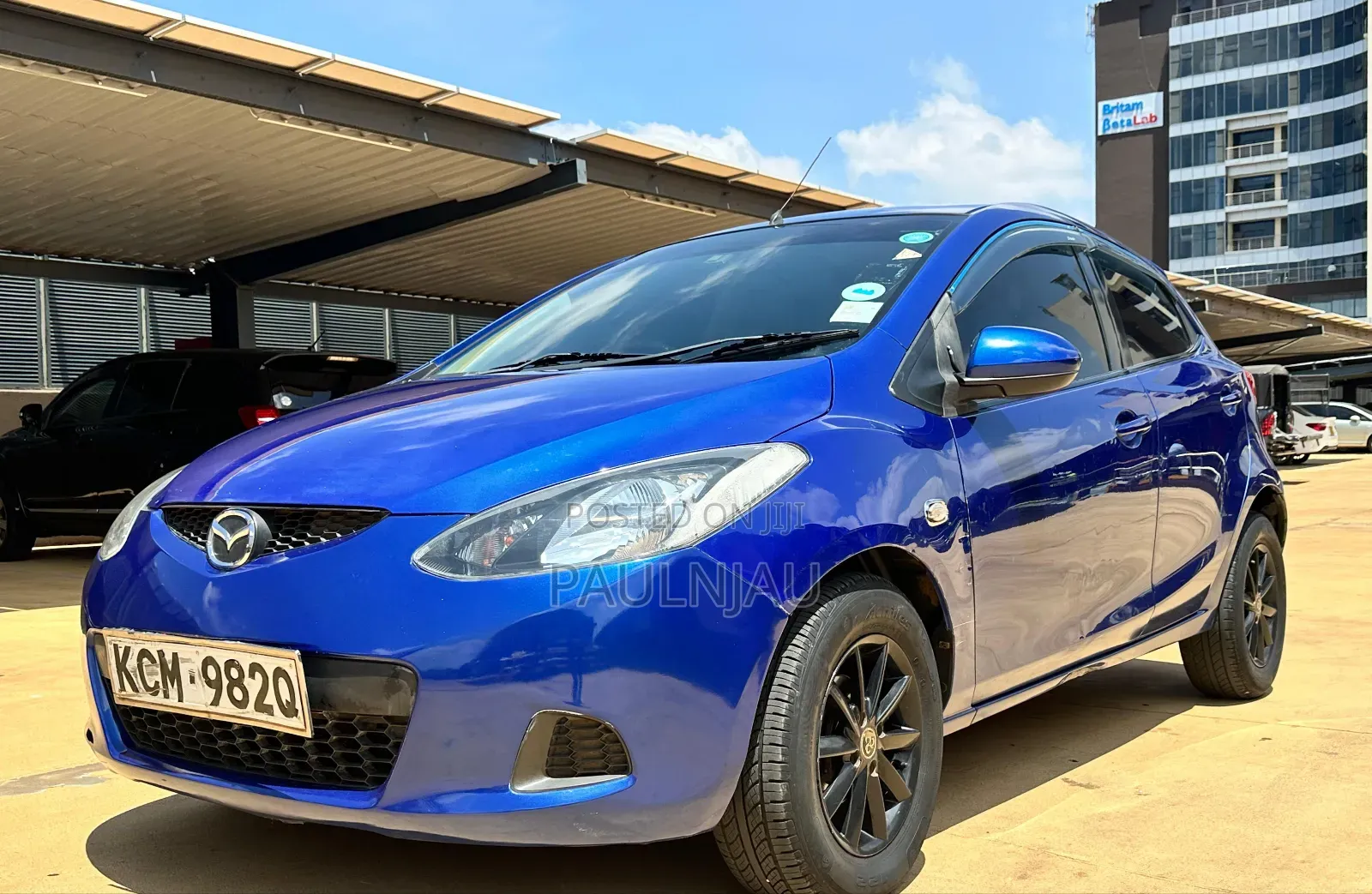 Mazda Demio 2010 Blue