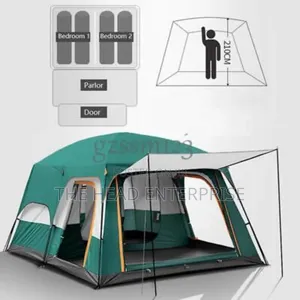 8-12 People Tent Two Mega Rooms