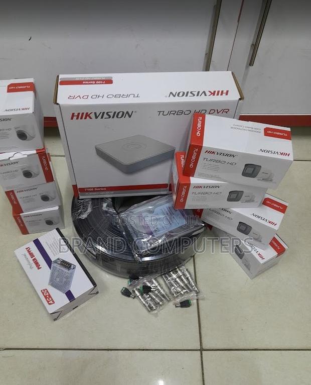 Hikvision 8pcs Hd CCTV Kit 1080p With 1tb HDD