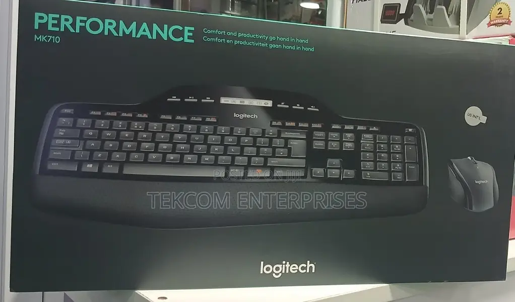 Logitech Mk710 Wireless Keyboard and Mouse// Mk710 Combo