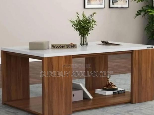 Julz Modern Wood Coffee Table – Where Simplicity Meets Function - main view