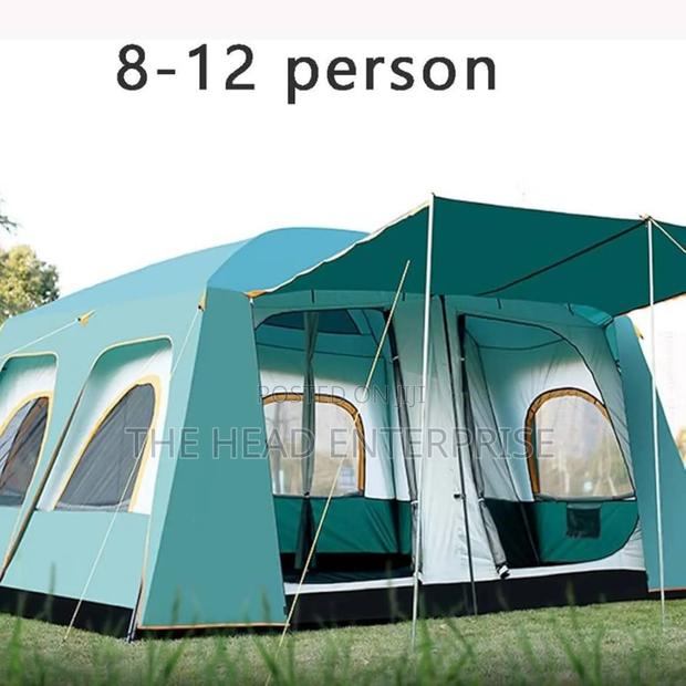 Mega Tent for Family Camping (Upto 12 People)