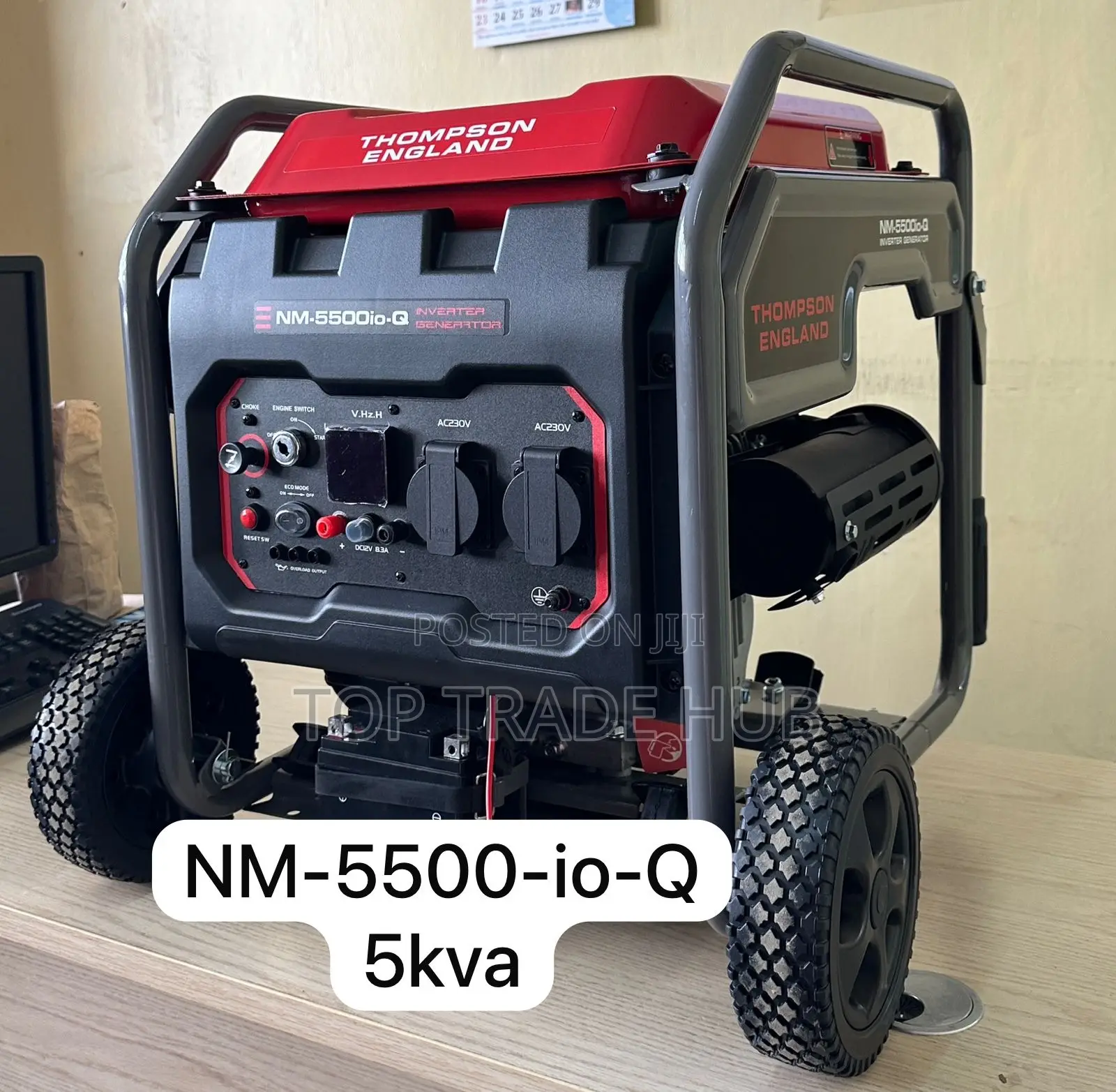 Thompson England Pure Sine Wave Petrol Inverter Generator 5kva