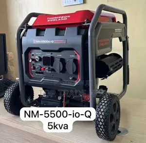 Thompson England Pure Sine Wave Petrol Inverter Generator 5kva