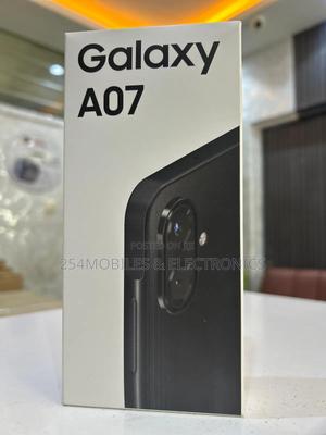 New Samsung Galaxy A07 4G 64 GB Black - main view