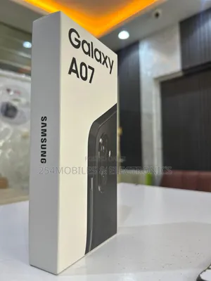 New Samsung Galaxy A07 4G 64 GB Black