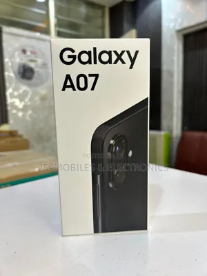 New Samsung Galaxy A07 4G 64 GB Black