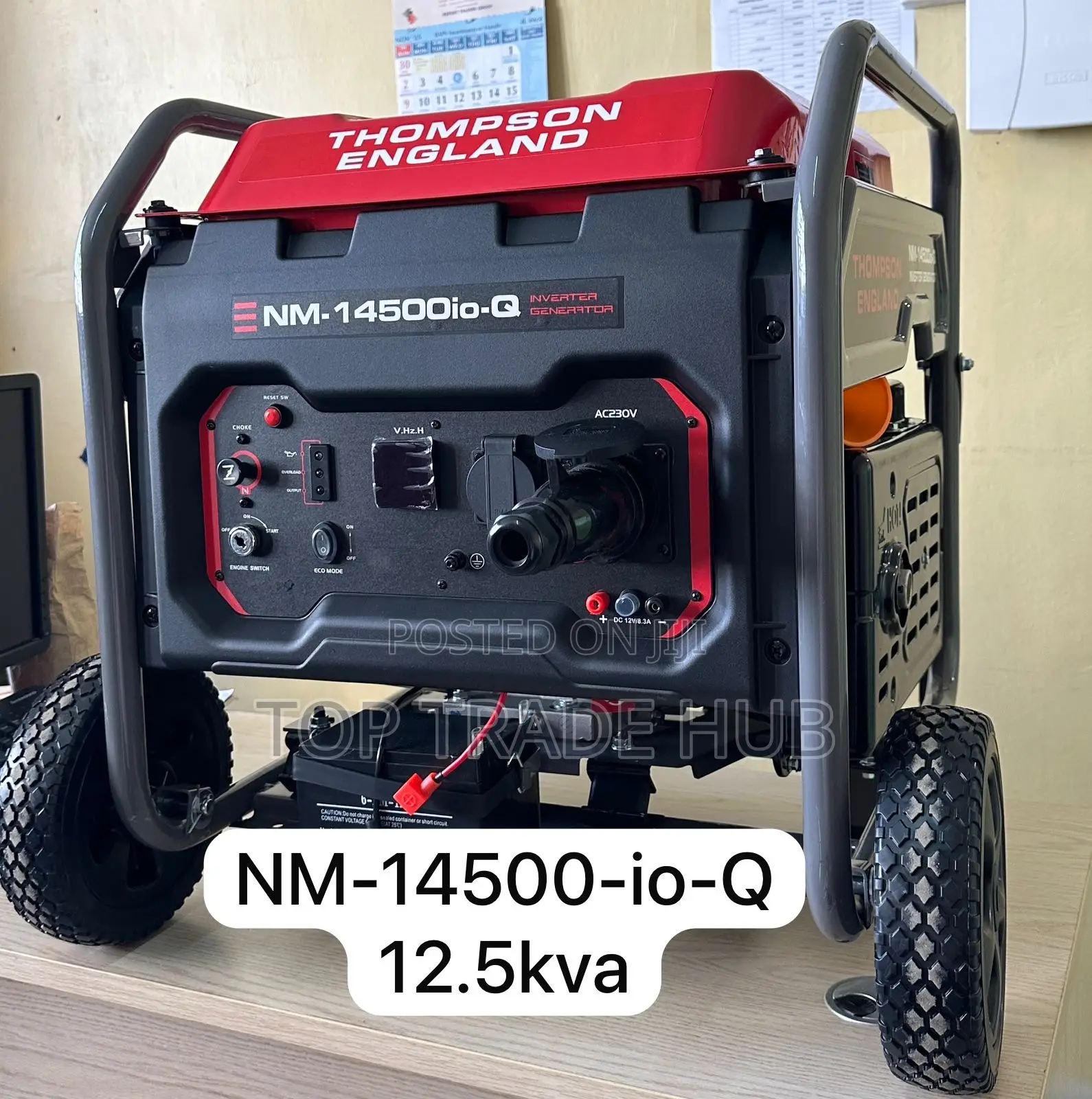 Thompson England Gasoline Pure Sine Wave Inverter Generator 12.5kva