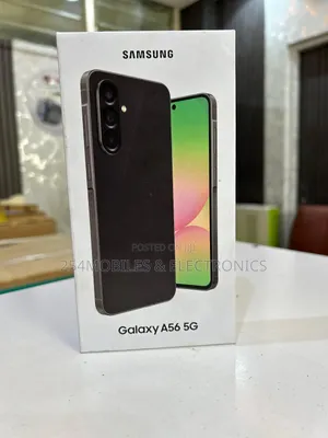 New Samsung Galaxy A56 128 GB Black