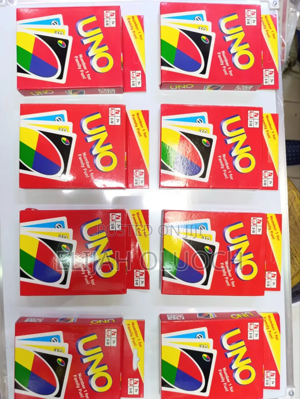 Uno Playing Card Games