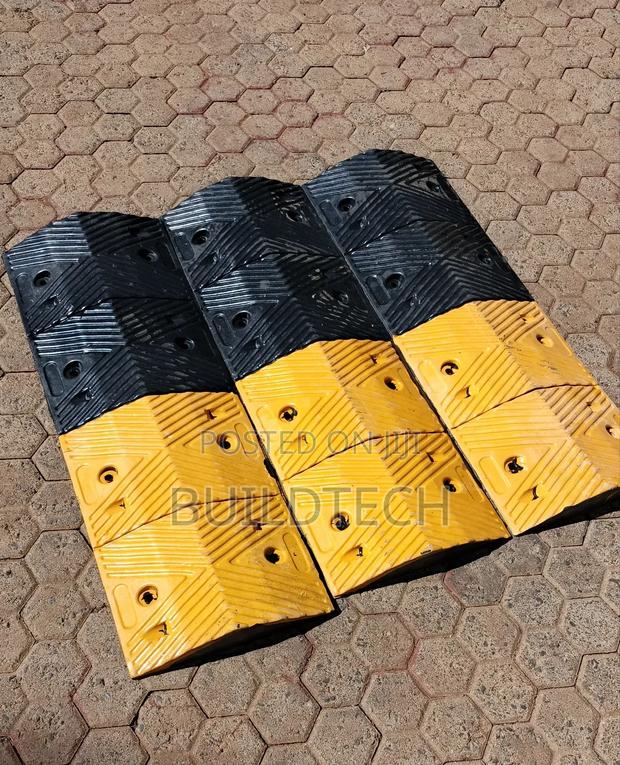 Weather Proof Rubber Speed Bumps - main view