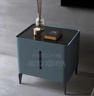 Home Bed; Sleek Modern Bedside Cabinet- Woden Made for Bedrooms