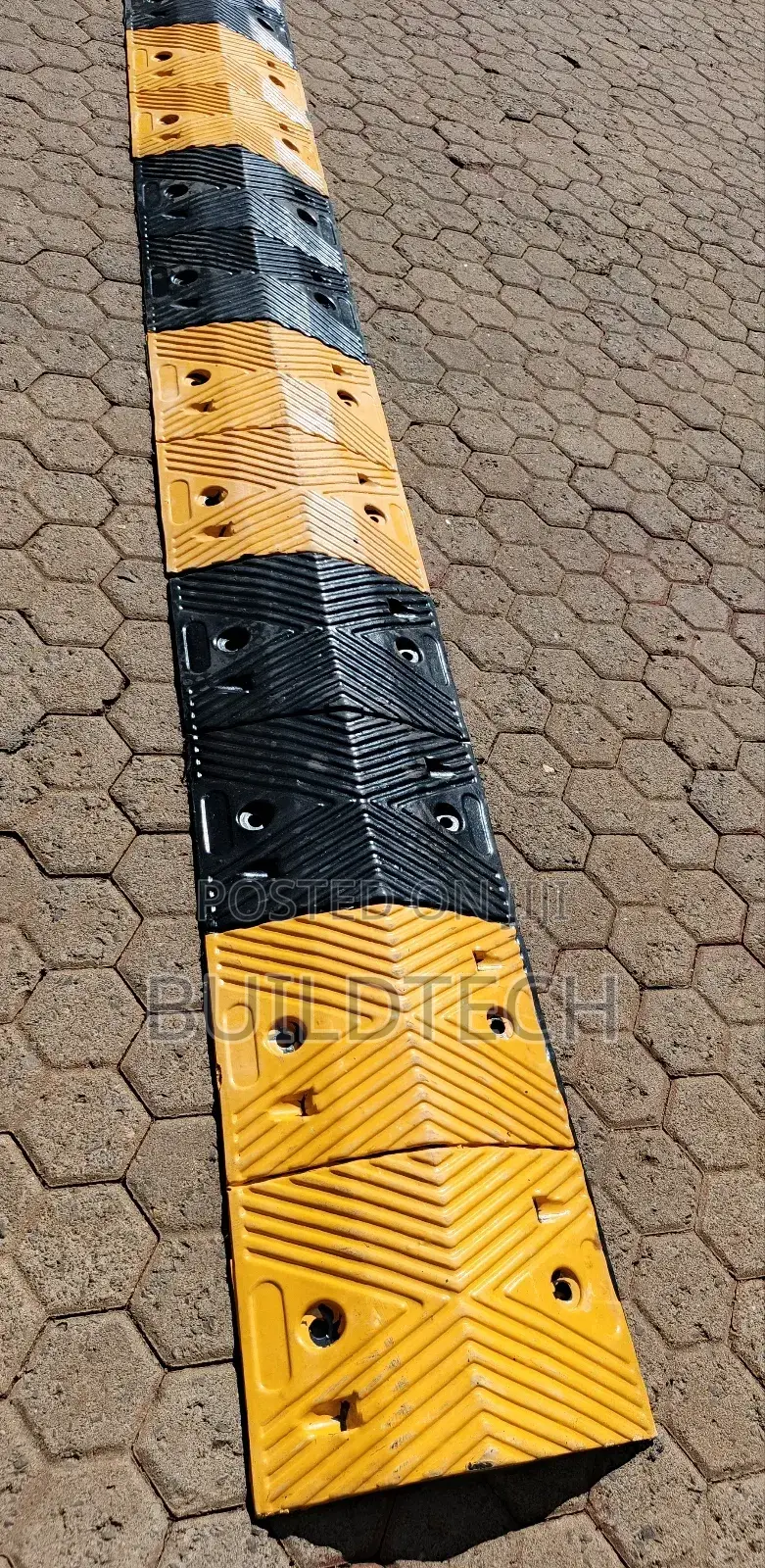 Modular Rubber Speed Bumps