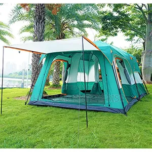 Outdoor 2 Rooms Mega Tent for 15 Pple