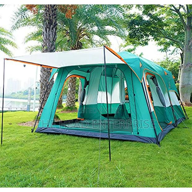 Outdoor 2 Rooms Mega Tent for 15 Pple - main view