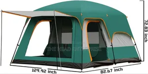 Brandnew Portable Large Size Tent(15pple)