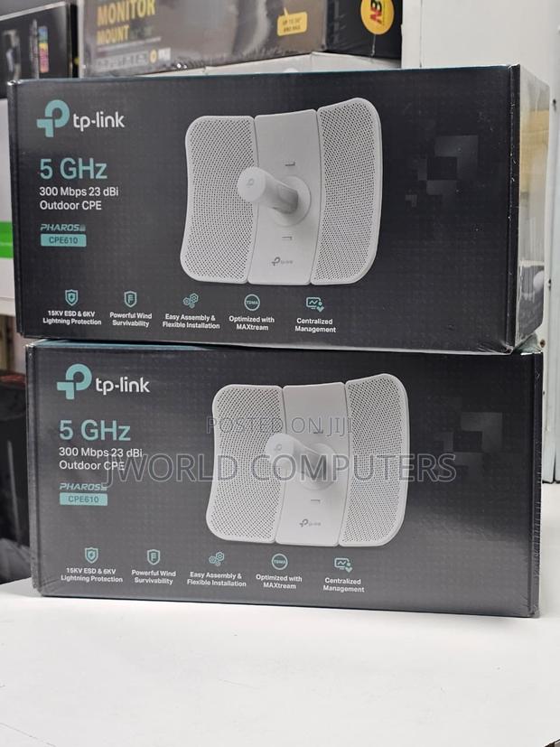 Cpe610 Tp-Link Cpe 5ghz 300mbps Outdoor Cpe – Tl-Cpe610