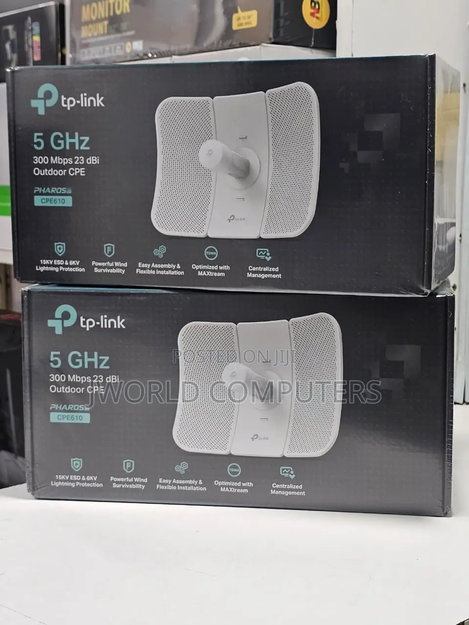 Cpe610 Tp-Link Cpe 5ghz 300mbps Outdoor Cpe – Tl-Cpe610