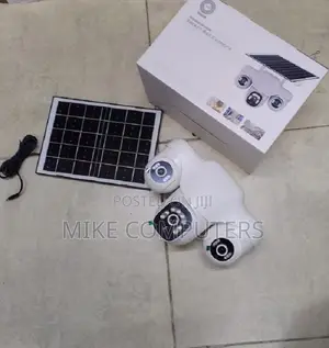 4g Tripple Lense Solar PTZ Camera V380