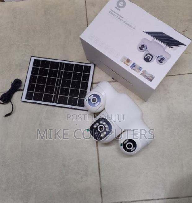 4g Tripple Lense Solar PTZ Camera V380