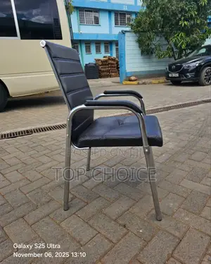 Leathers Waiting Chair.